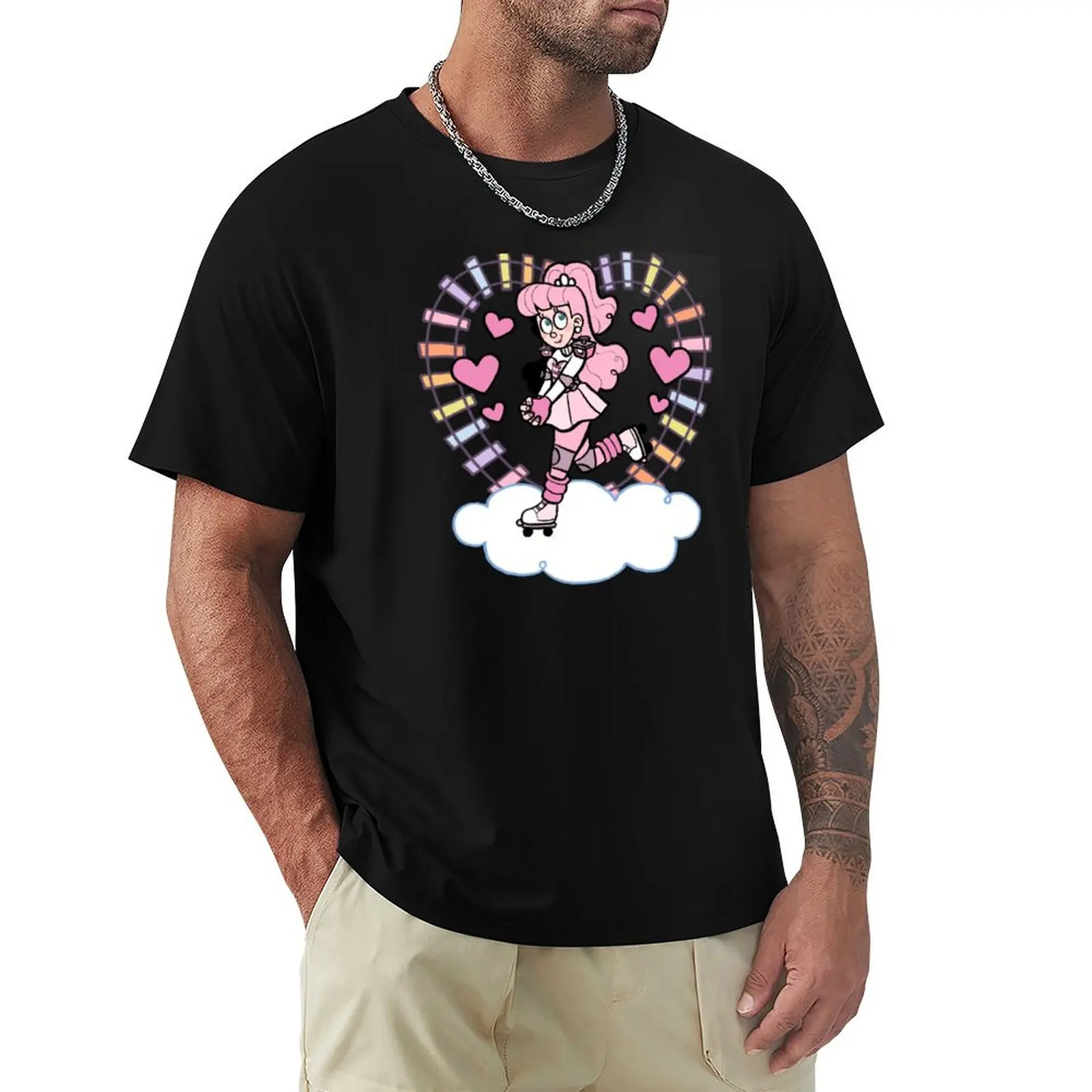 

Pearl the Obvservstion car T-Shirt graphics anime tshirt animal prinfor boys Men's cotton t-shirt