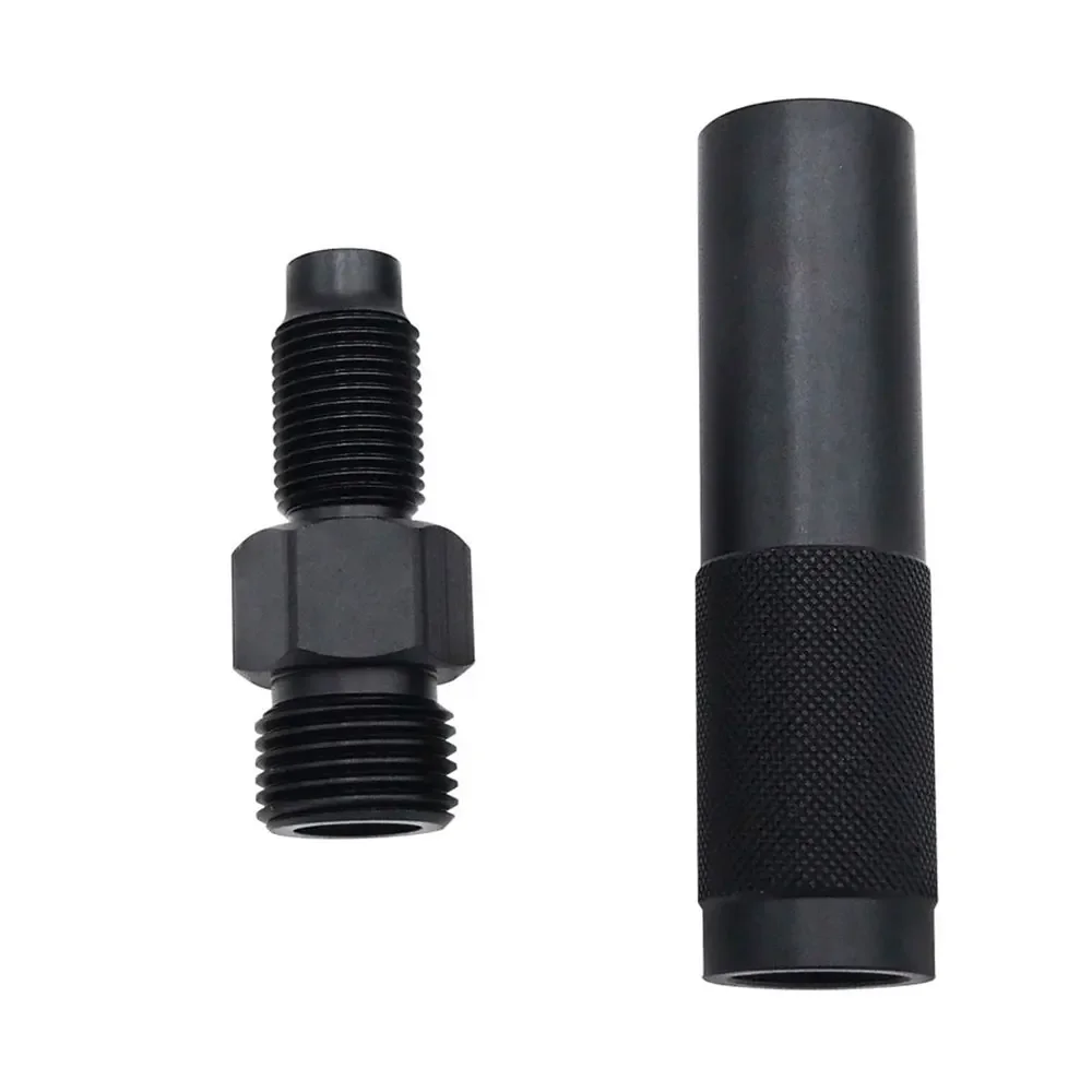 Adaptador de cartucho de CO2 de cambio rápido de 12 gramos a botella de cilindro de 88g/90g, salida de roscas M16x1.5 para Umarex SIG SAUER MPX / MCX