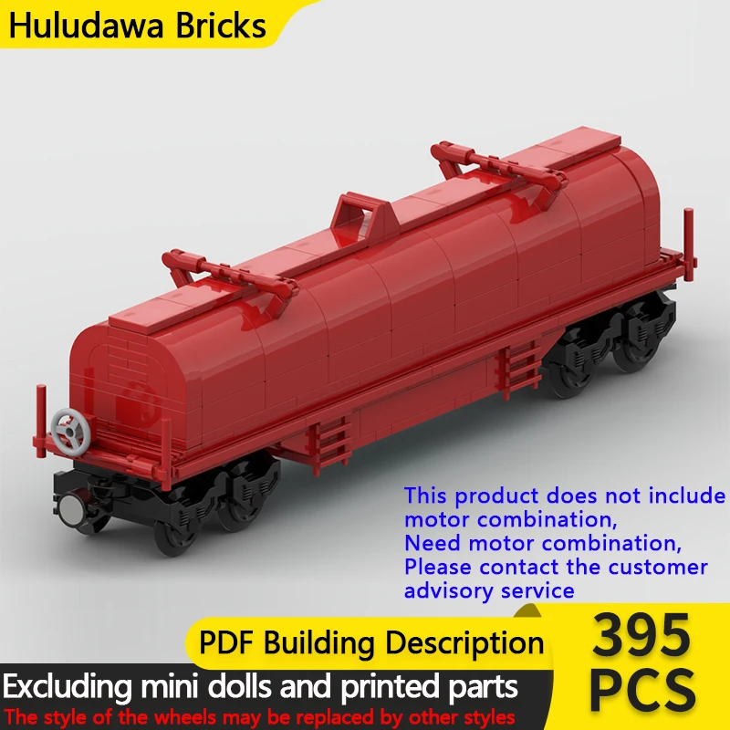 

Модель городской автомобиль MOC, строительные кирпичи, грузовой поезд, катушка, модульная технология, подарки, праздник, сборка, детские игрушки, костюм