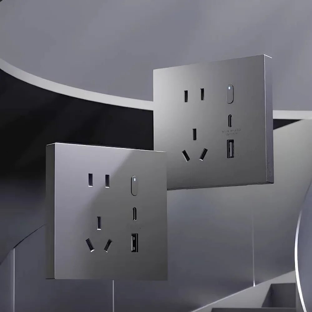The H2 smart socket supports 20W fast charging and USB-A Type-C2