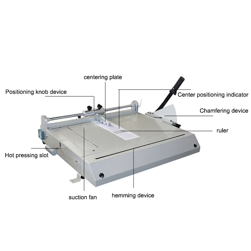 DC-100P A4 Hardcover Envelope Forming Foreskin Machine Bid Album Album Recipe Dictionary Grey Cardboard