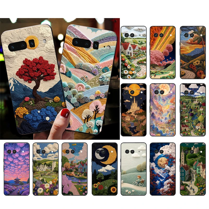 

Tree Landscape Art Phone Case For Google Pixel 10 9 Pro XL 9A 8 7 6 Pro Pixel 8A 7A 6A Pixel 8 7 6 5