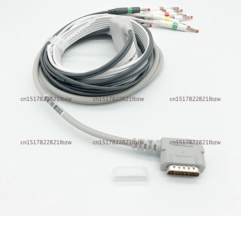 Suitable for ECG machine accessories AT/1-6AT/10AT/60 15-pin ten-lead cable bold