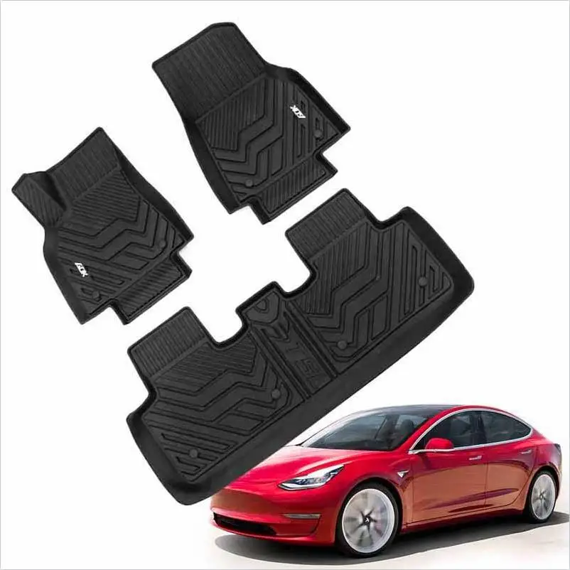 Suitable for Model Y Mat Model 3 Environmental TPE  Molding Mat Car Modification