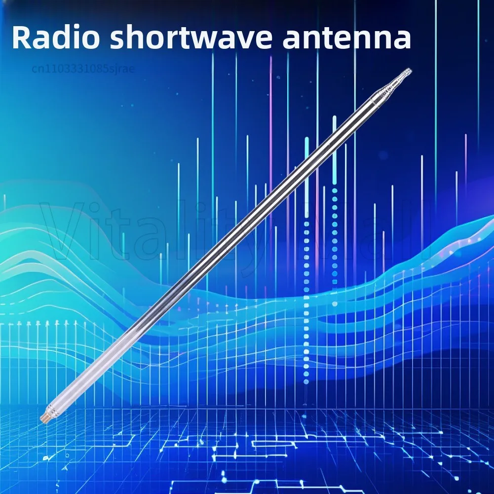 

Коротковолновая антенна для радио по индивидуальному заказу, поставка из нержавеющей стали, 5,6 метра, антенна для рулевой тяги, интерфейс M10, коротковолновая рулевая тяга «сделай сам»