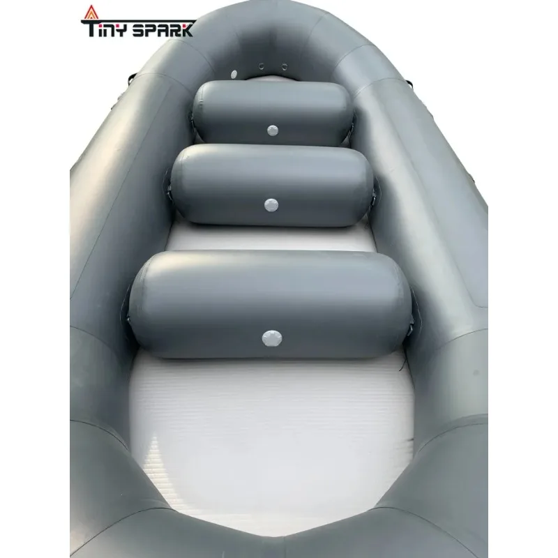 Bote Inflable de PVC Personalizado, Bote para Rafting en Aguas Blancas, Bote Inflable para Rafting en Ríos