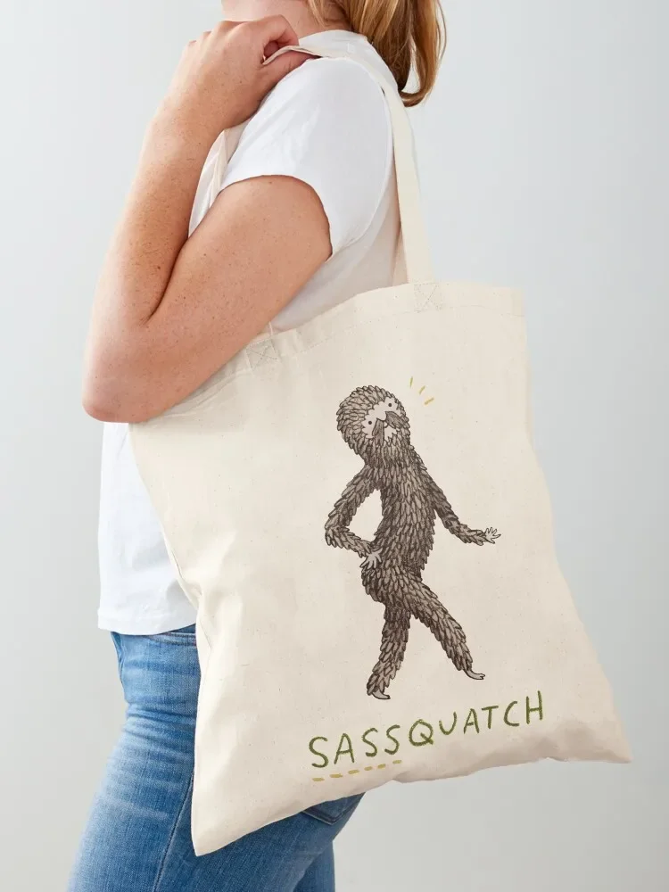 

Sassquatch Tote Bag Gift bag supermarket folding bag shopper bags Shopper handbag