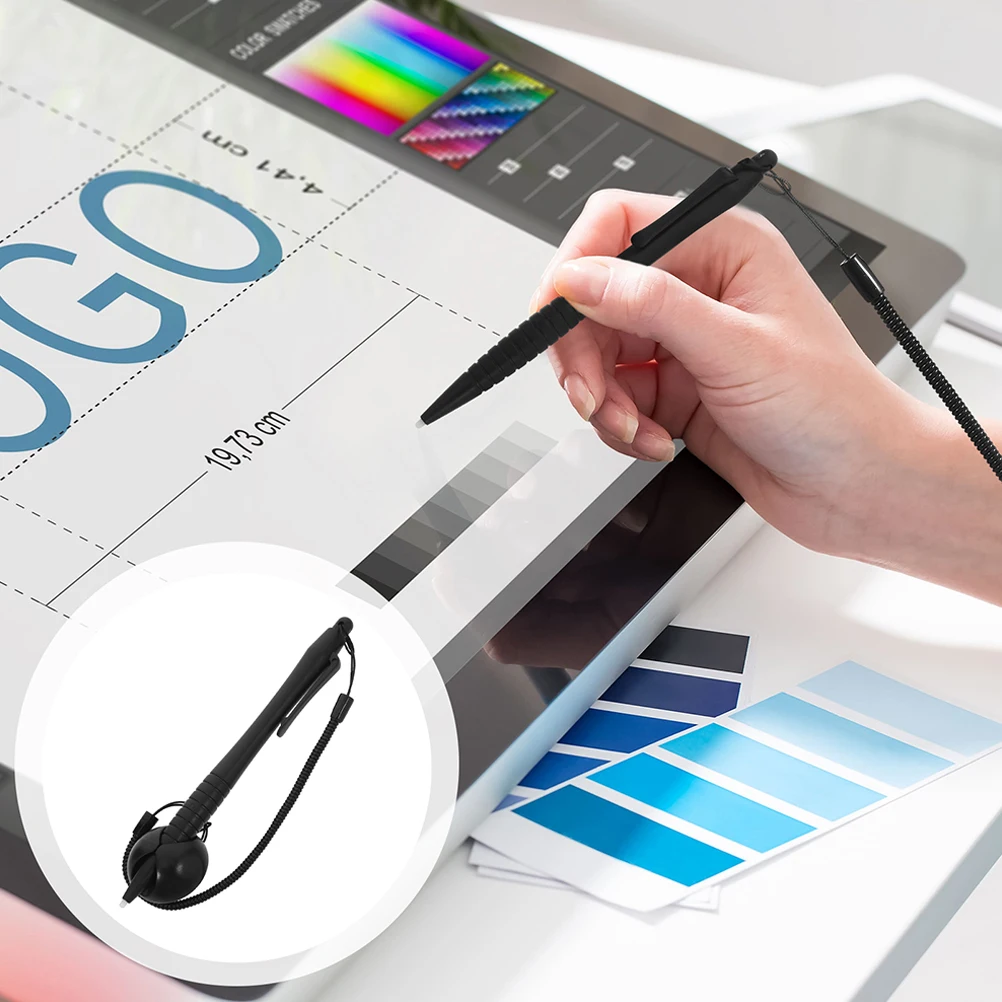 

3 Pcs Resistive Screen Stylus Pen for Touch Devices Tablet Drawing Pens Replacement Silica Gel Handwriting Capacitive
