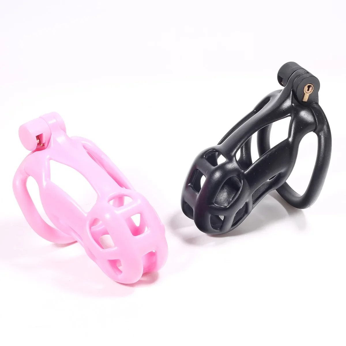 Hoge Kwaliteit Roze Cobra 2.0 Mannelijke Kuisheidsgordel Met 4 Arc Ringen, Cock Cage, Terughoudendheid Penis Kooi, bdsm Speeltjes Voor Man Gay 18 +