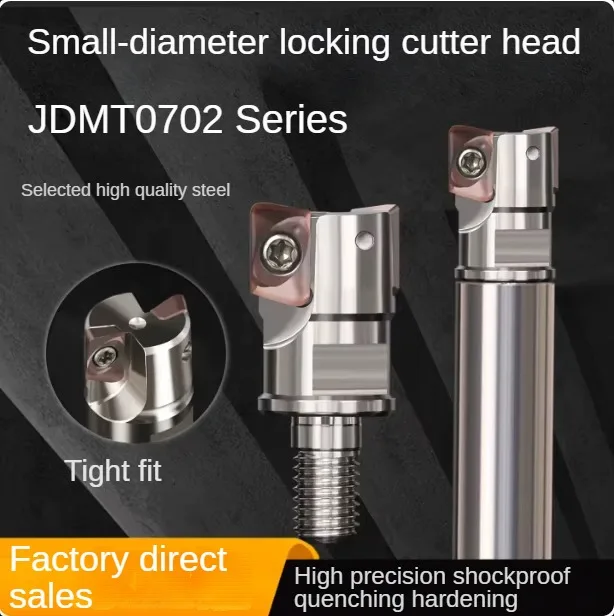 

ASM07 small diameter cutter head ESE tungsten steel seismic resistant cutter bar locking tooth milling cutter head JDMT070204