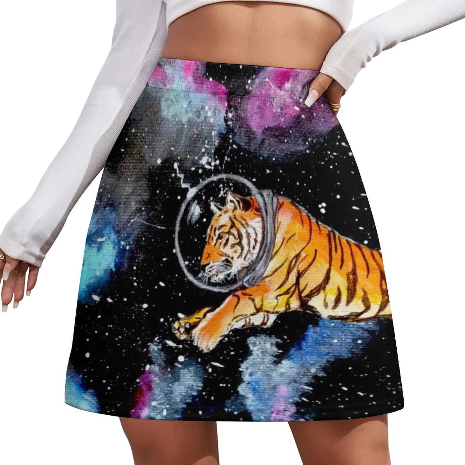 

Space Tiger With Helmet Mini Skirt sexy skirt korean style korean style skirt