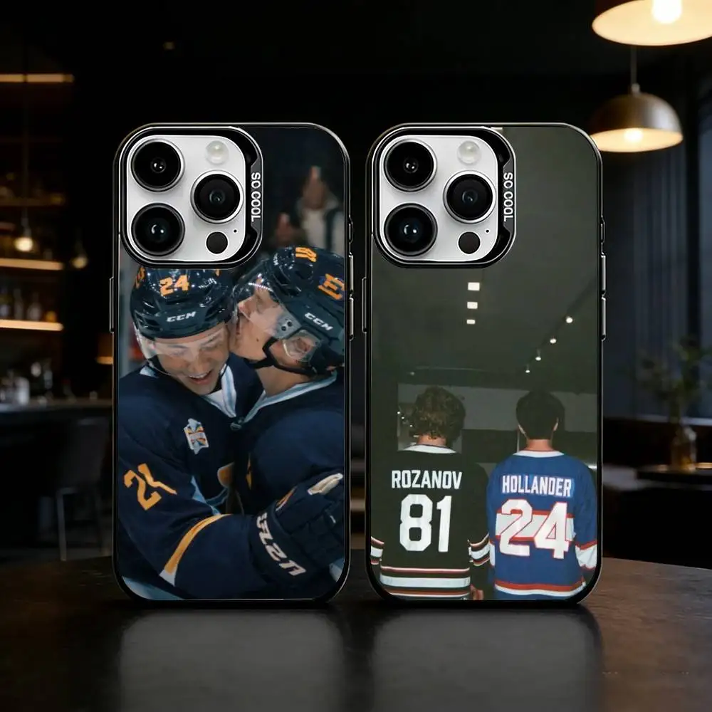 

LGBTQ H-Heated R-Rivalry Ice Hockey Phone Case For iPhone 17,16,15,14,13,12,11,Pro Max,Plus Candy Silver Cover