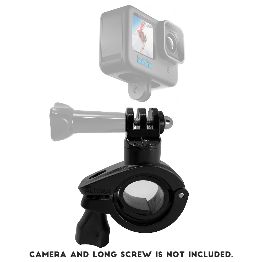 360 Degree Rotation Bike Bicycle Motorcycle Handlebar Handle Bar Mount Holder For Gopro Hero 11 10 9 8 SJCAM Camera Accessories