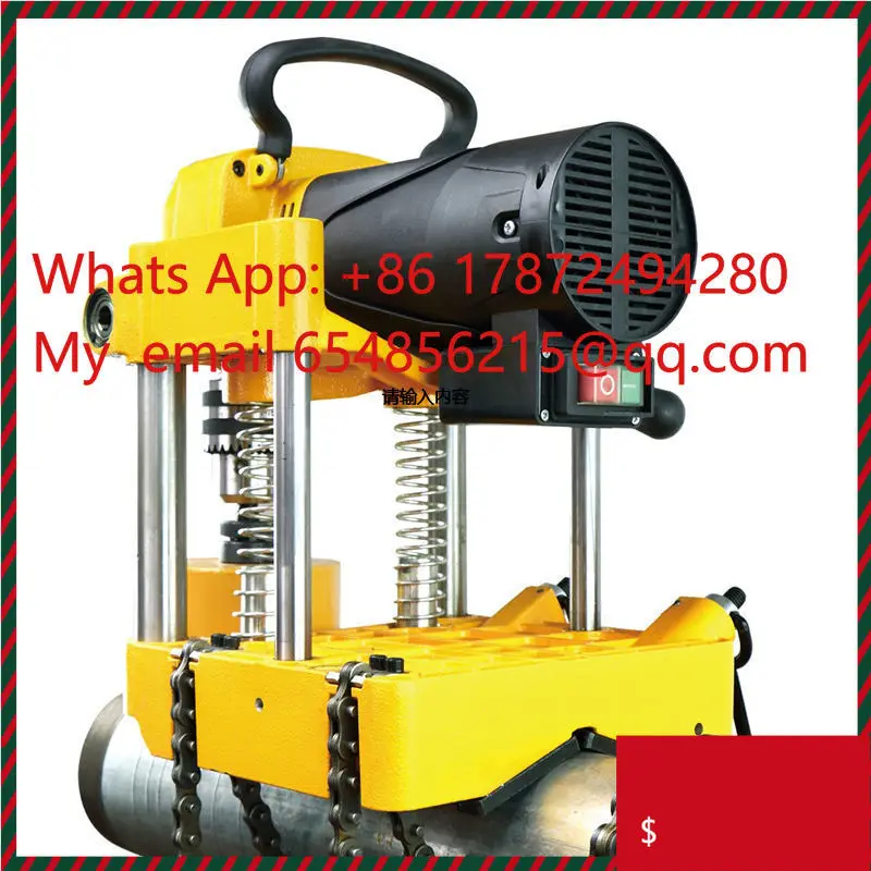 Electric High Capacity  Cutting Pipes Hole Pipe Cutting Machine