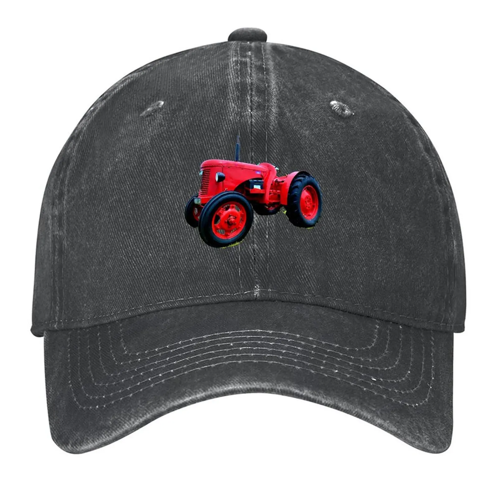 

Red Tractor Sticker Baseball Cap sun caps Designer Hat Horse Hat Beach For Women 2025 Men's