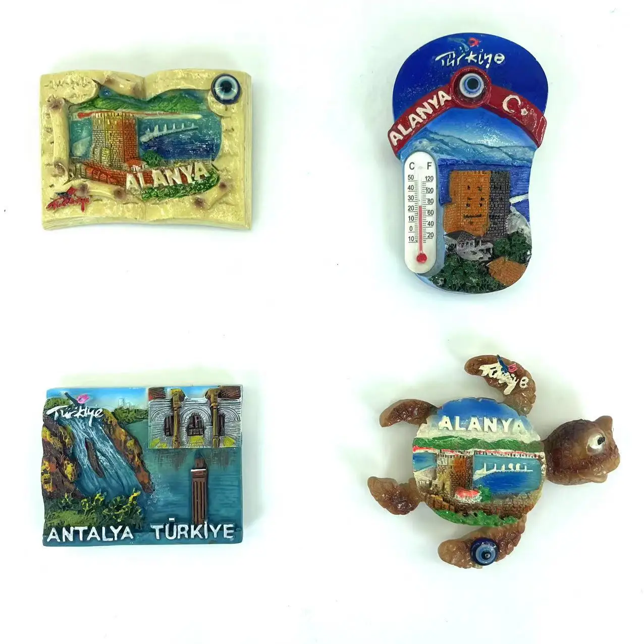 

Alanya Turkey Fridge Magnet Souvenir Travel 3D Memorial Magnetic Refrigerator Stickers Gift Home Decoration Accessories