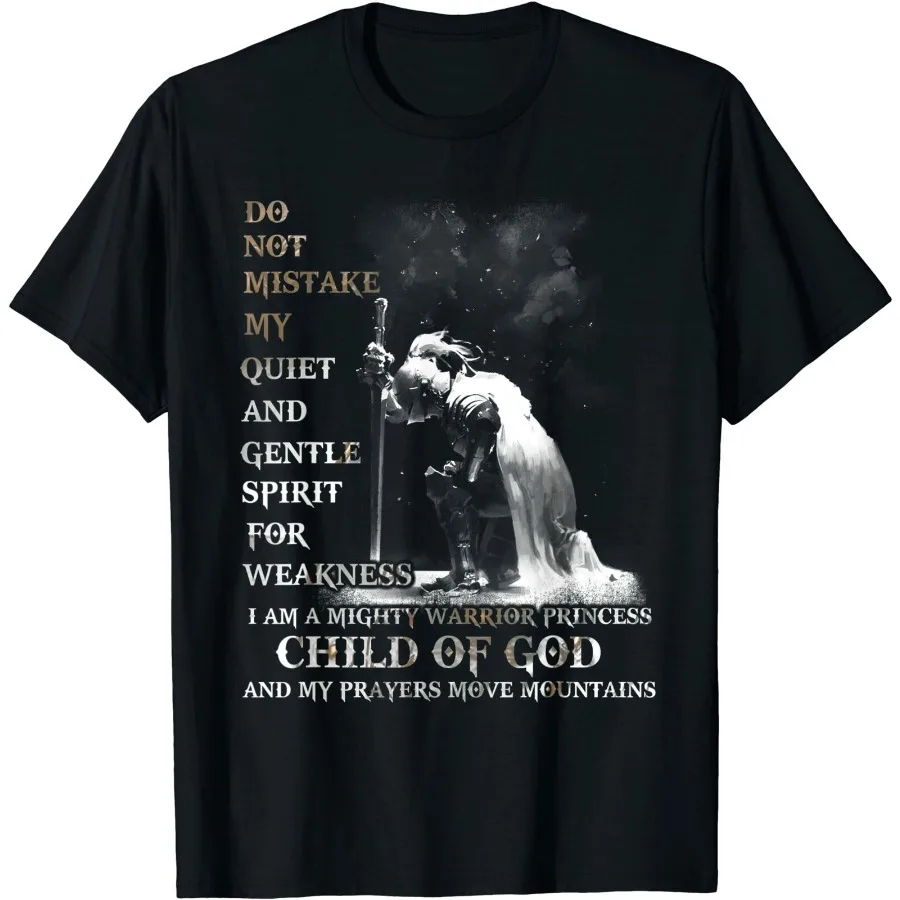 I Am A Child of God A Warrior of Christ. Christian Knight Templar T-Shirt. Summer Cotton O-Neck Short Sleeve Mens T Shirt New