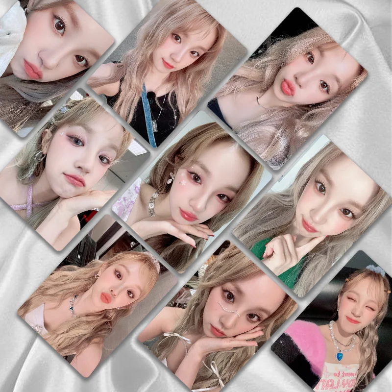 55 Pcs/Set Song Yuqi SOLO Laser Lomo Card New Album Mini Postcard HD Photocard Fans Collection Cards