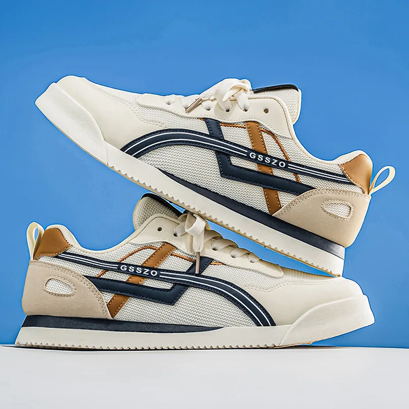 

Luxury Men's Tennis Shoes 2026 New Mesh Breathable Casual Shoes Outdoor Lightweight Walking Vulcanized Shoes Men Casual Sneakers