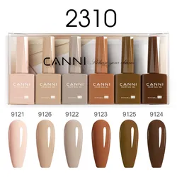 2/6 uds/kit CANNI TPO libre HEMA libre Kit de esmalte de uñas en Gel Color precioso semipermanente hermosa cobertura completa remojo de Gel UVLED