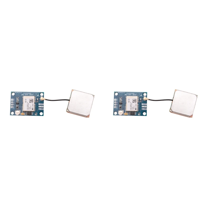 

2X GY-NEO-8M Новый GPS-модуль NEO-8M NEO8MV2 с управлением полетом EEPROM MWC APM2.5 Большая антенна для Arduino
