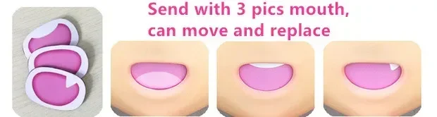 (GL Caomei) 女性用スイートガール樹脂製ハーフヘッド着ぐるみクロスドレッサーコスプレ日本のアニメロールロリータドールマスク（目とウィッグ付き）