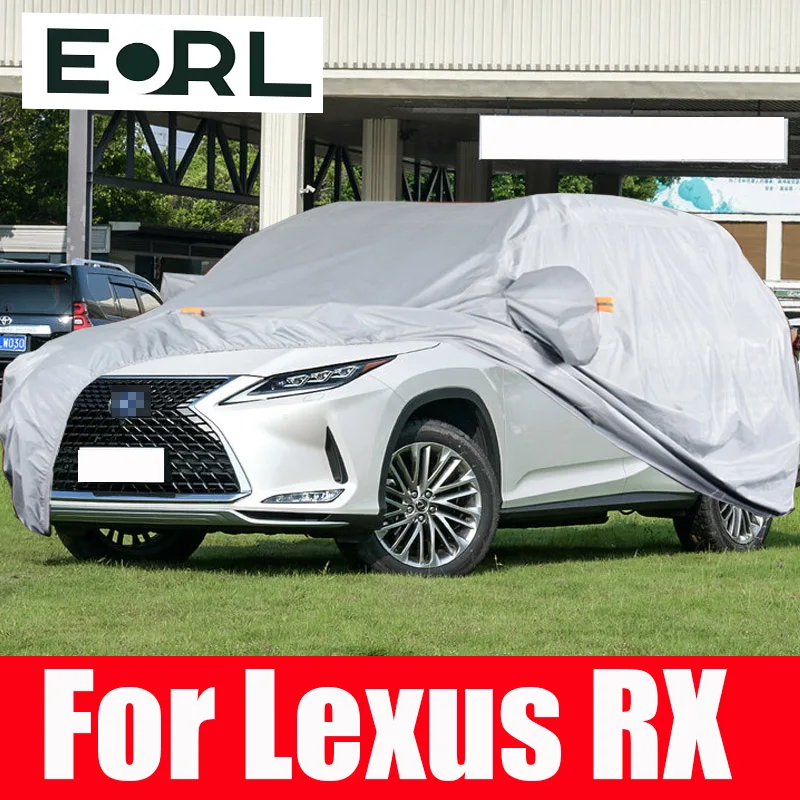 

Full Car Covers Outdoor Protection Snow Cover Sunshade Waterproof Dustproof Oxford Cloth For Lexus RX 300 400 450h Accessories