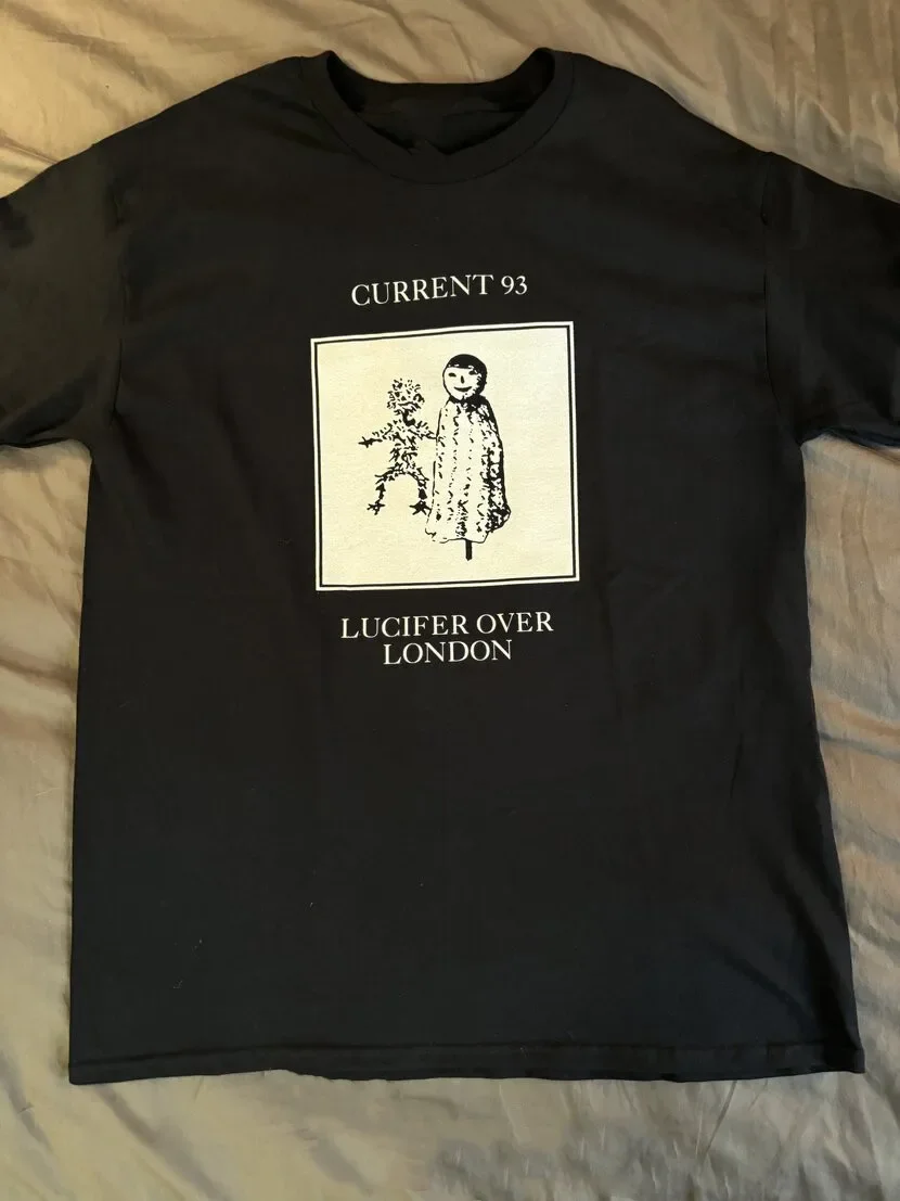 Current 93 Lucifer Over London Band Gift For Fan All Size T-shirt TMB5056