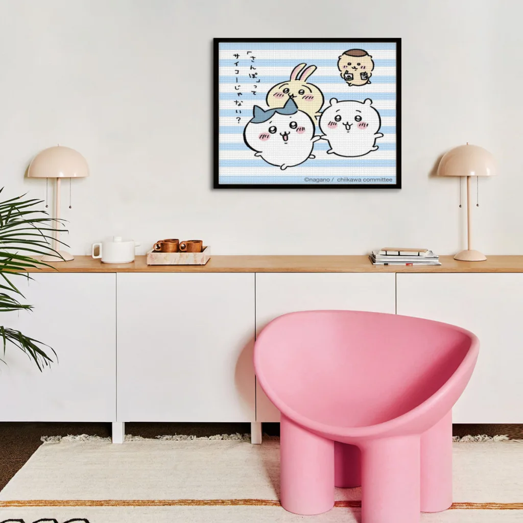 Cartoon Kawaii Cute Chiikawa Diamond Painting   Full Diamond Mosaic Embroidery Home Decor New