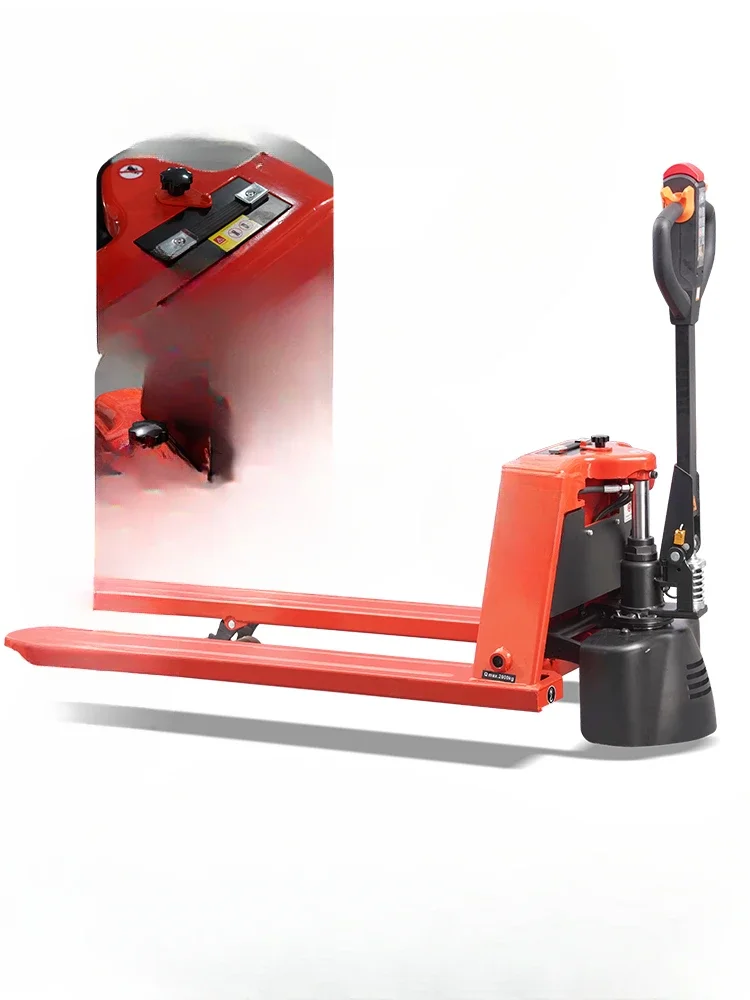 High power pallet truck hydraulic stacking