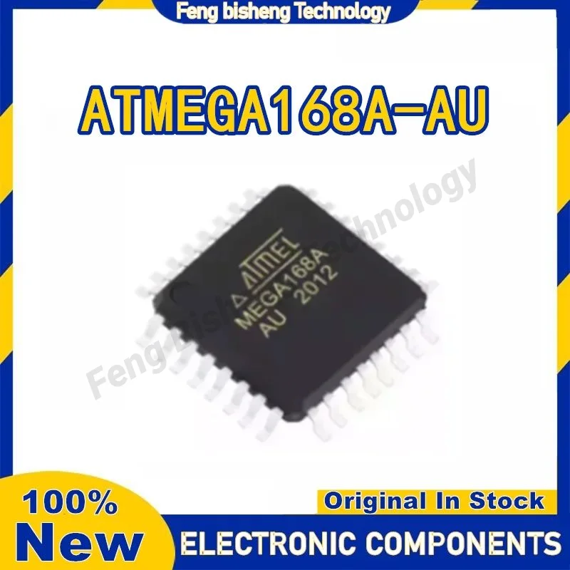 

New Original ATMEGA168A-AU QFP-32 Microcontroller Chip