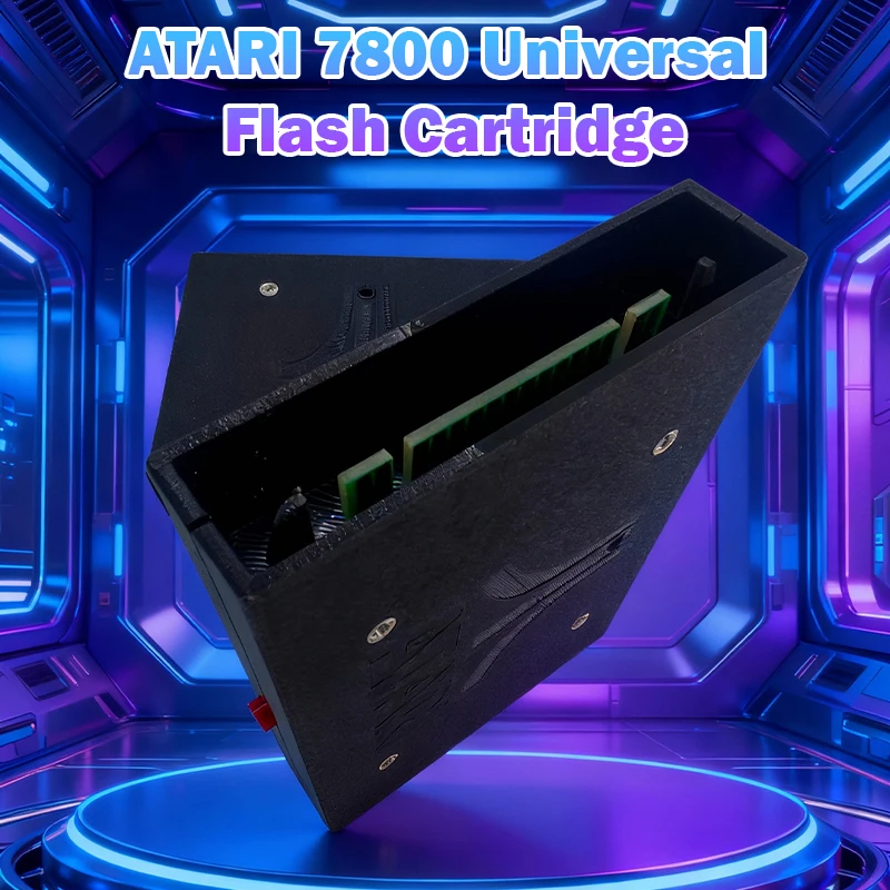 

A TARI 7800/2600 Dual-Head Universal Game Cartridge Retro Game Console Part