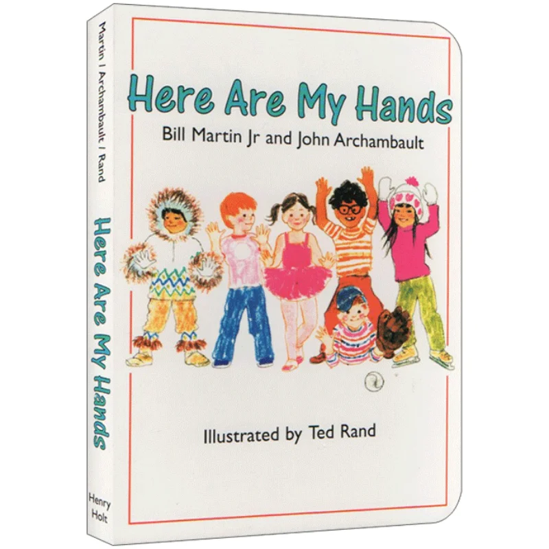 

Вот мои руки, детская книга с картинками на английском языке в возрасте 2, 3, 4, 5 лет, книга для доски 9780805059113