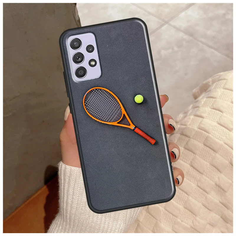 Tennis Balls Case For Samsung Galaxy A14 A34 A54 A12 A22 A32 A42 A52 A13 A23 A33 A53 A50 A51 A71 Cover