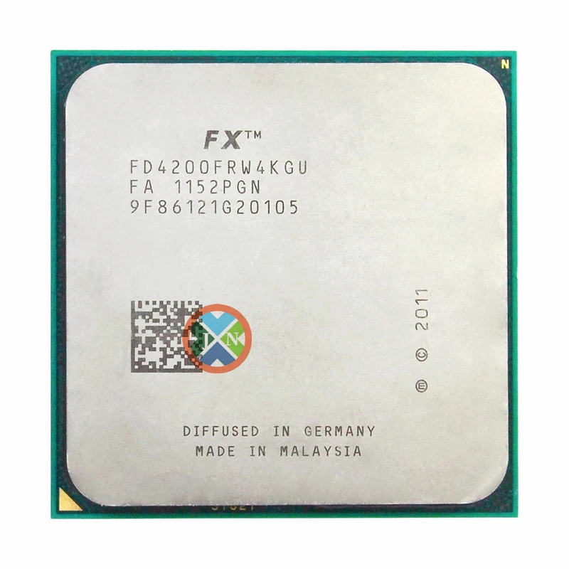 FX-Series FX-4200 FX 4200 3.3 GHz Quad-Core CPU Processor FD4200FRW4KGU Socket AM3+