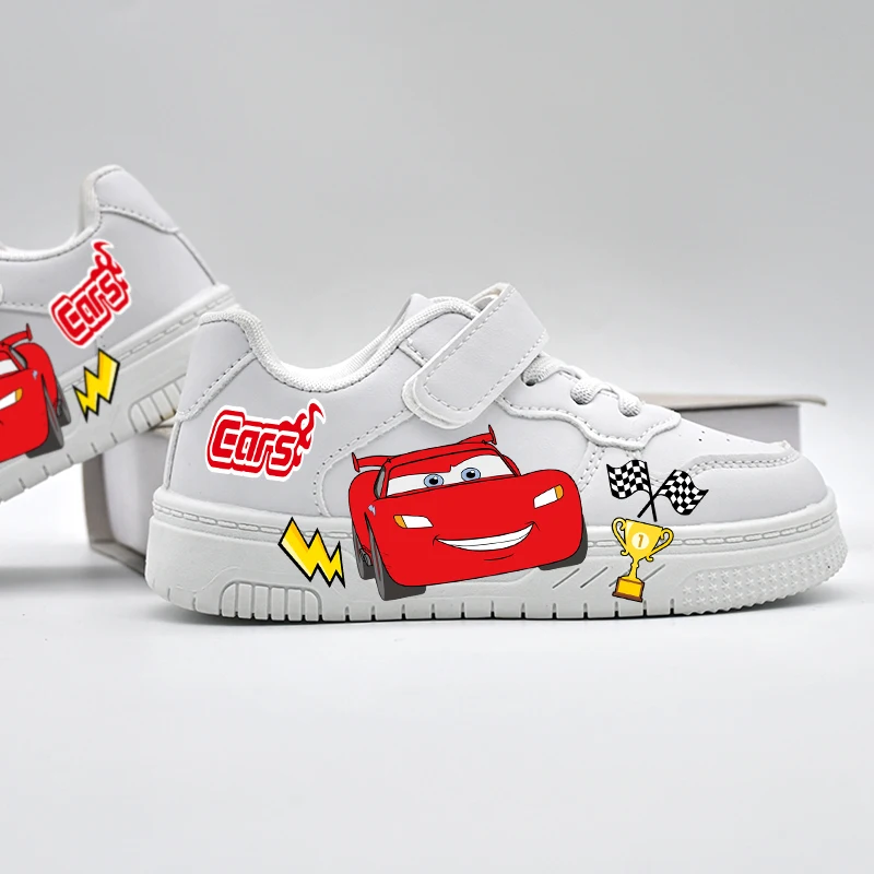أحذية ديزني كاجوال للأطفال بتصميم عصري للأطفال، أحذية رياضية لايتنينج ماكوين للأولاد والبنات، أحذية رياضية خارجية قابلة للتنفس مضادة للانزلاق #5