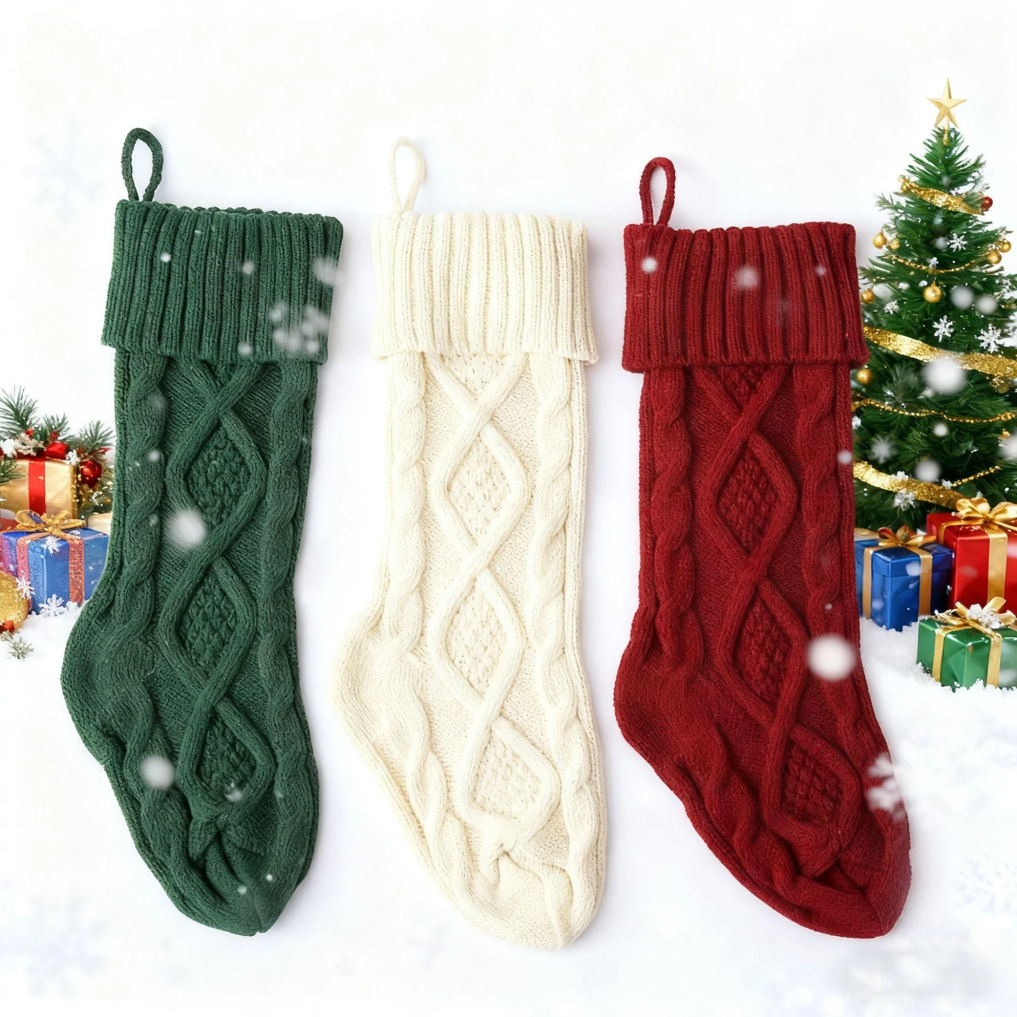جوارب عيد الميلاد نويل جوارب ثلج الأيائل سانتا كلوز شجرة عيد الميلاد المنزل عيد الميلاد ديكور حفلات الحلوى شنطة هدايا الجوارب الهدايا #2