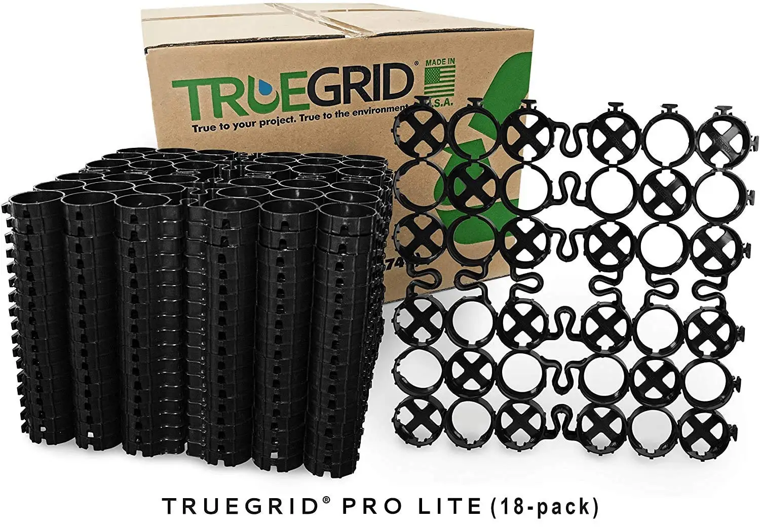 PRO LITE Permeable Paver | Driveway, Grass, Shed Base, Patio, RV Pad, Gravel, DIY Outdoor | 120,000 lb Load Class