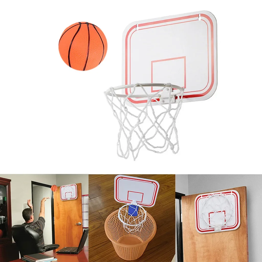 Portable Indoor Home Basketball Hoop Toys Kit for Kids Adults - 2020 Basketball Sports Game Set