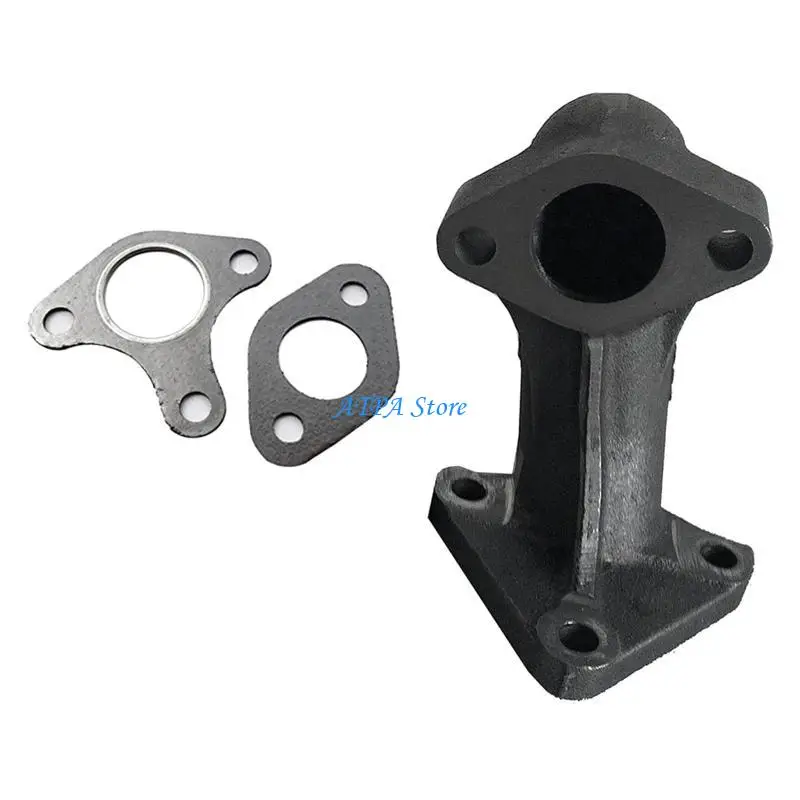 Lắp ráp bộ giảm thanh động cơ động cơ U13C với ống xả cho động cơ GX340 GX390 11HP