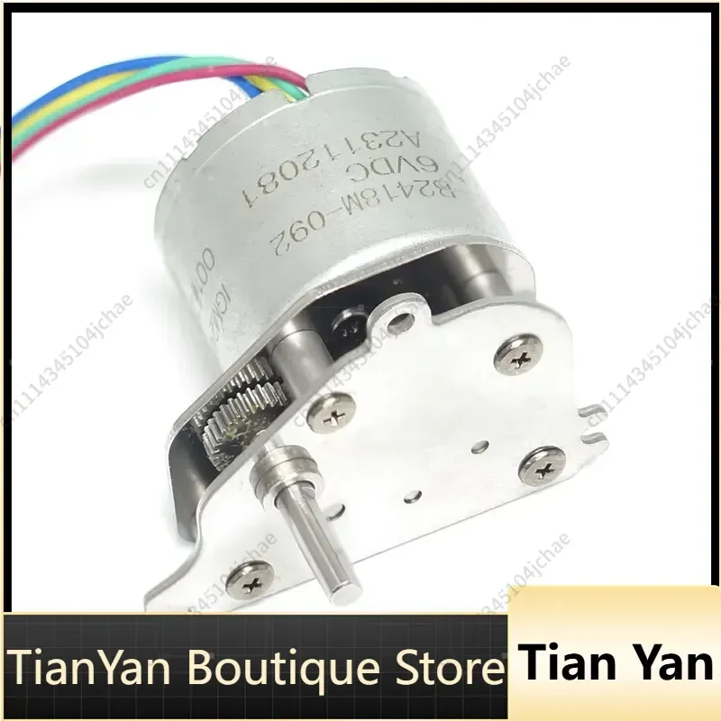 EE for Hot Selling All Directions 6V DC Metal Gearbox Motor Horizontal 180 Degree Shaft Reduction Ratio 53 to 1 Robot
