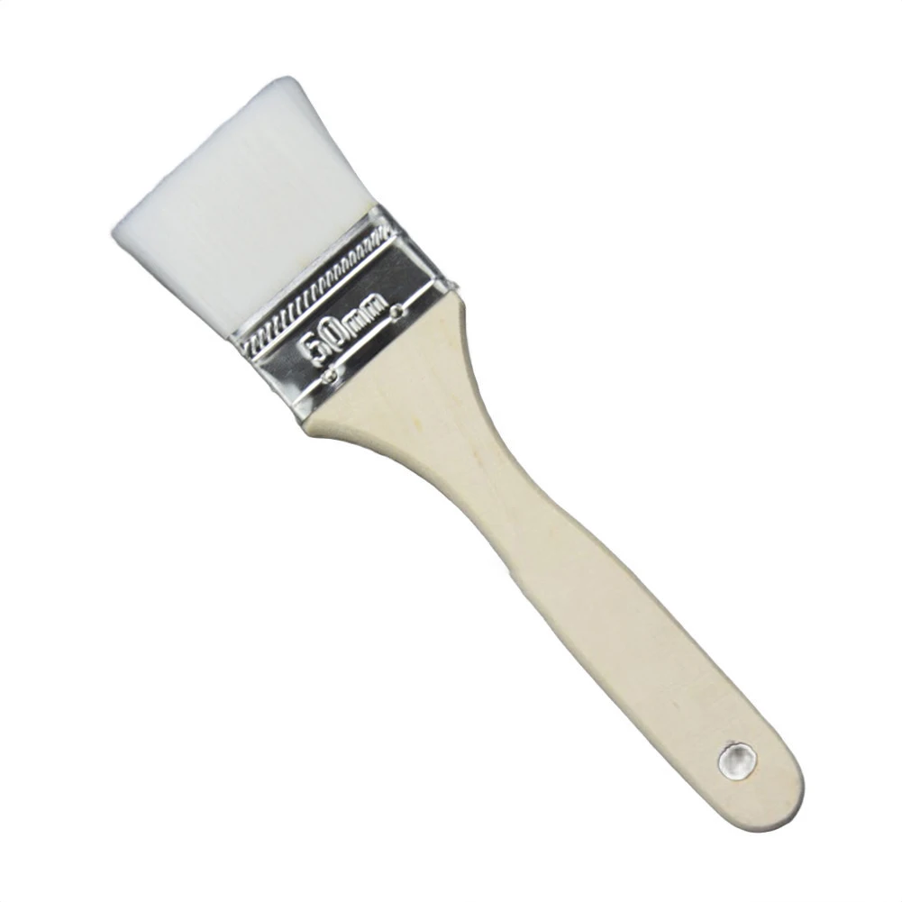 Perfect For Painting Chip Paint Brushes DIY Paint Brushes Comfortable Grip Loose Bristle Prevention Multi-Material Use