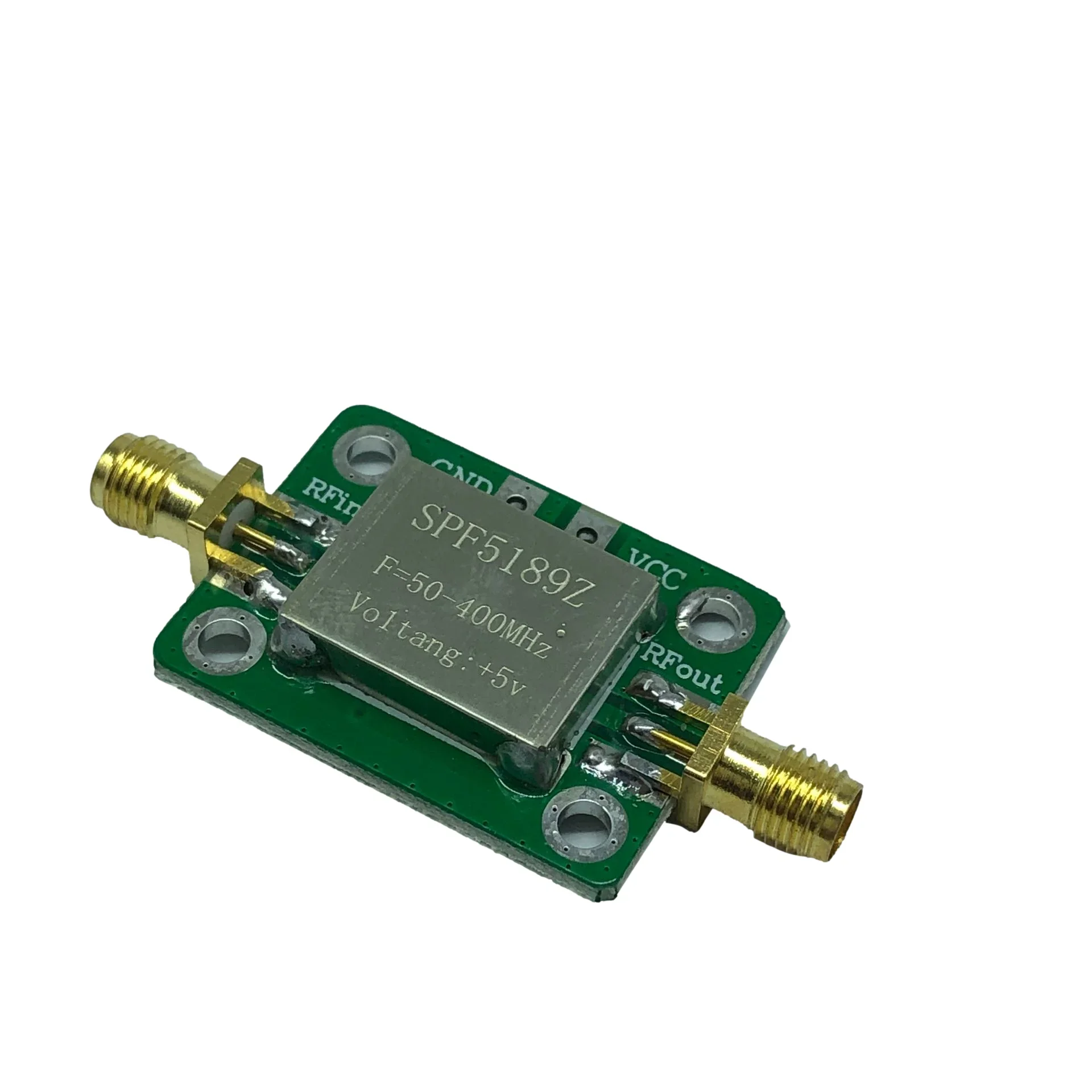 مضخم صوت منخفض الترددات اللاسلكية مع غلاف واقي ، مستقبل إشارة ، SPF5189Z ، RF ، LNA 50-MHz ، NF 0.6dB ، SPF5189