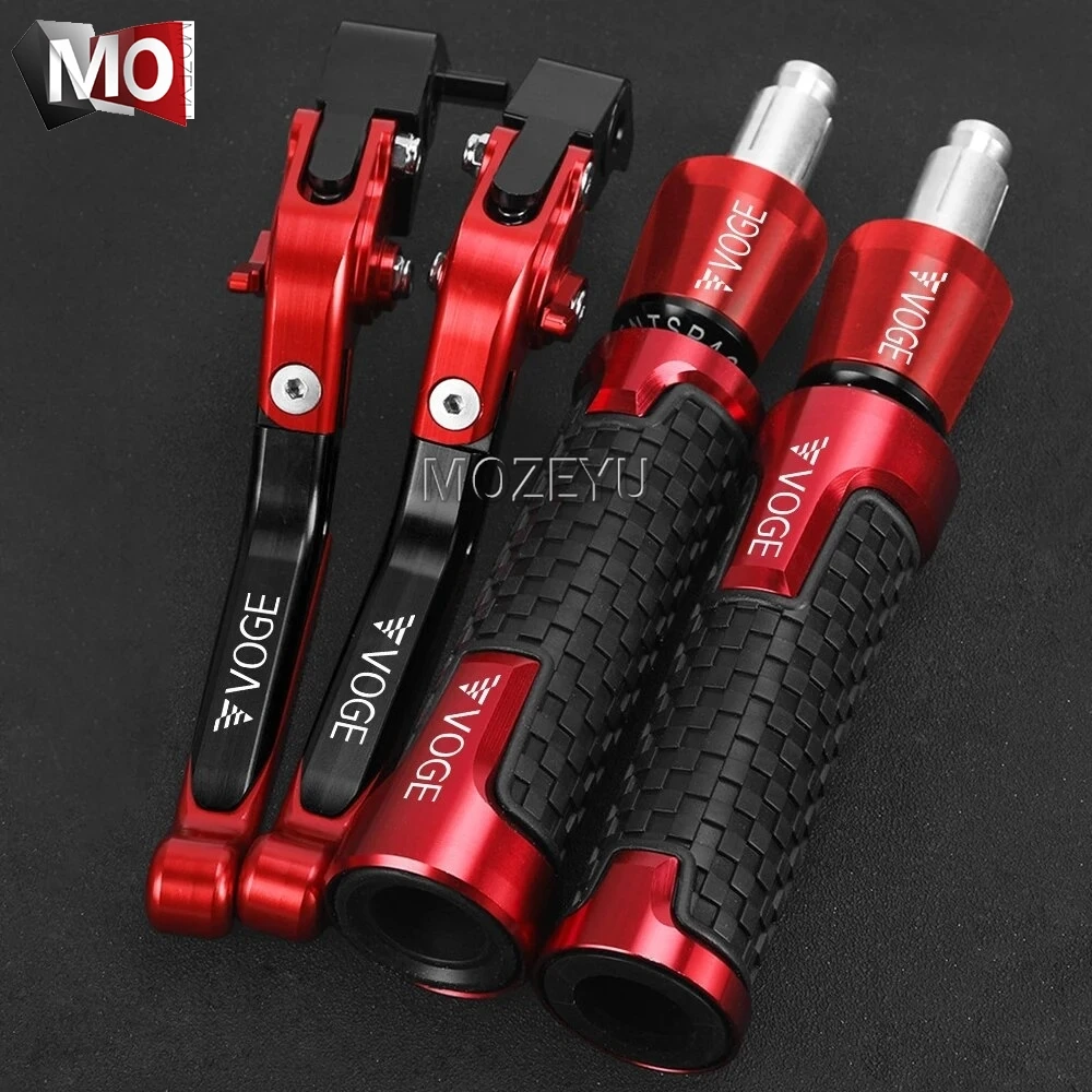 Motorcycle Adjustable Brake Clutch Levers 22mm Handlebar grips Handle ends For Loncin VOGE 500R 500 R all years 2024 2023 2022