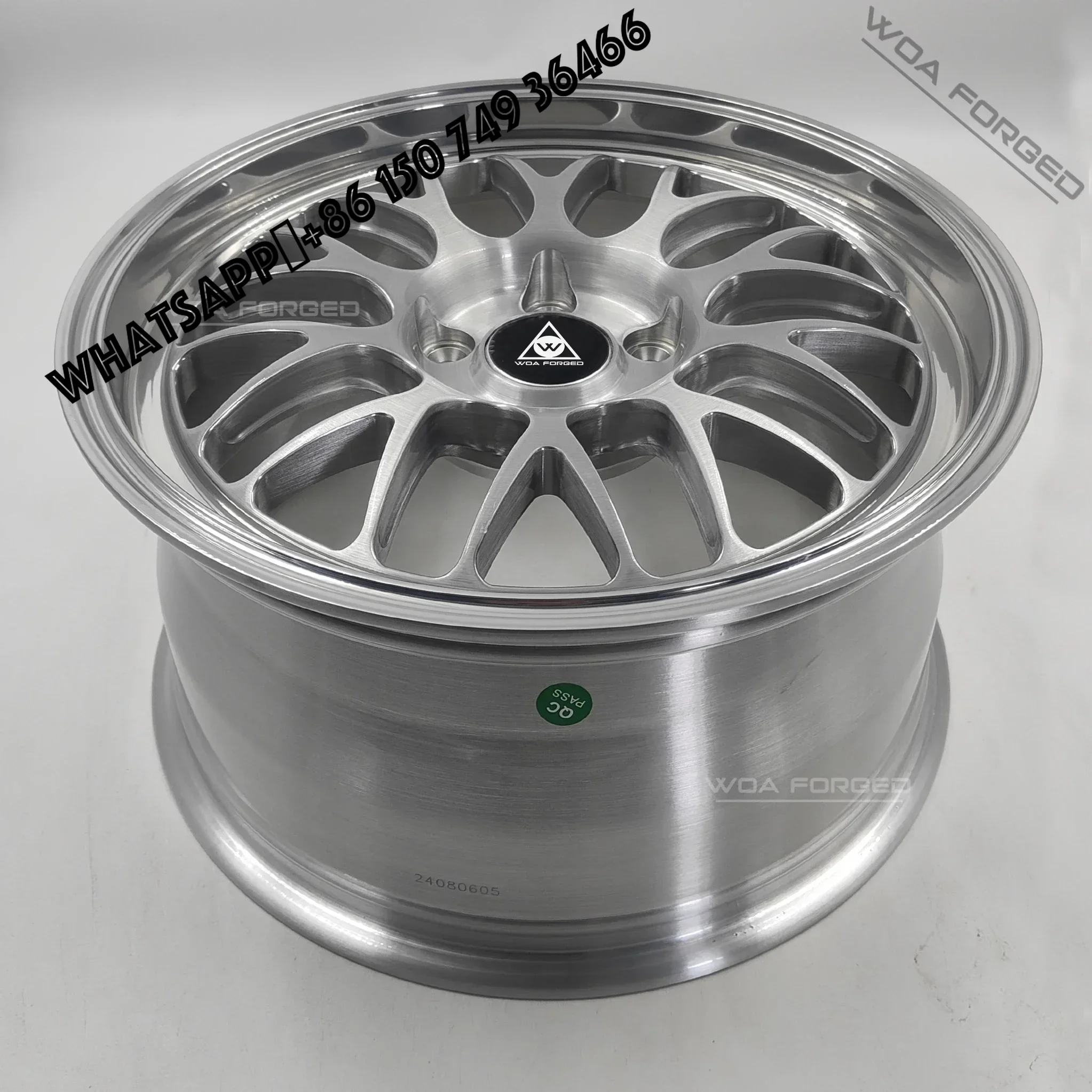6061-T6 E88 Brushed  Aluminium Car Wheels Forged Wheel Rims 17 18 19 20 21 22  23 Inch  Forged Car Wheels  Inch Rim for