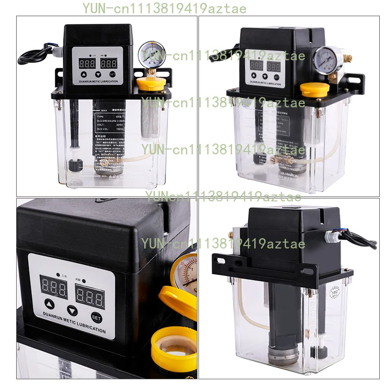 220V24V Automatic Lubricating Oil Pump CNC Machine Tool Electric CNC Lathe Injection Molding Machine Timing Oil Supply Gear Pump