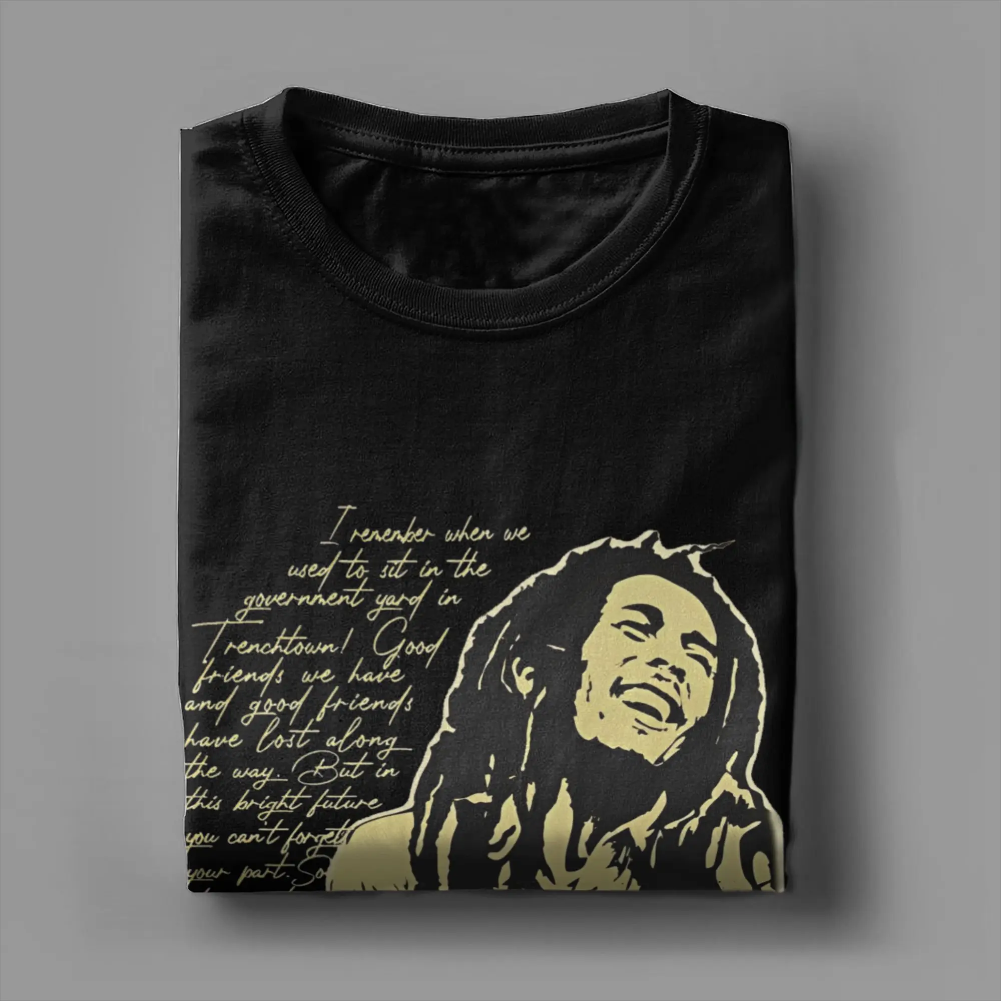 New Arrival B-Bob Marley-Wailers T Shirt for Men Women Music 100% Cotton Tee Shirt Short Sleeve Clothing