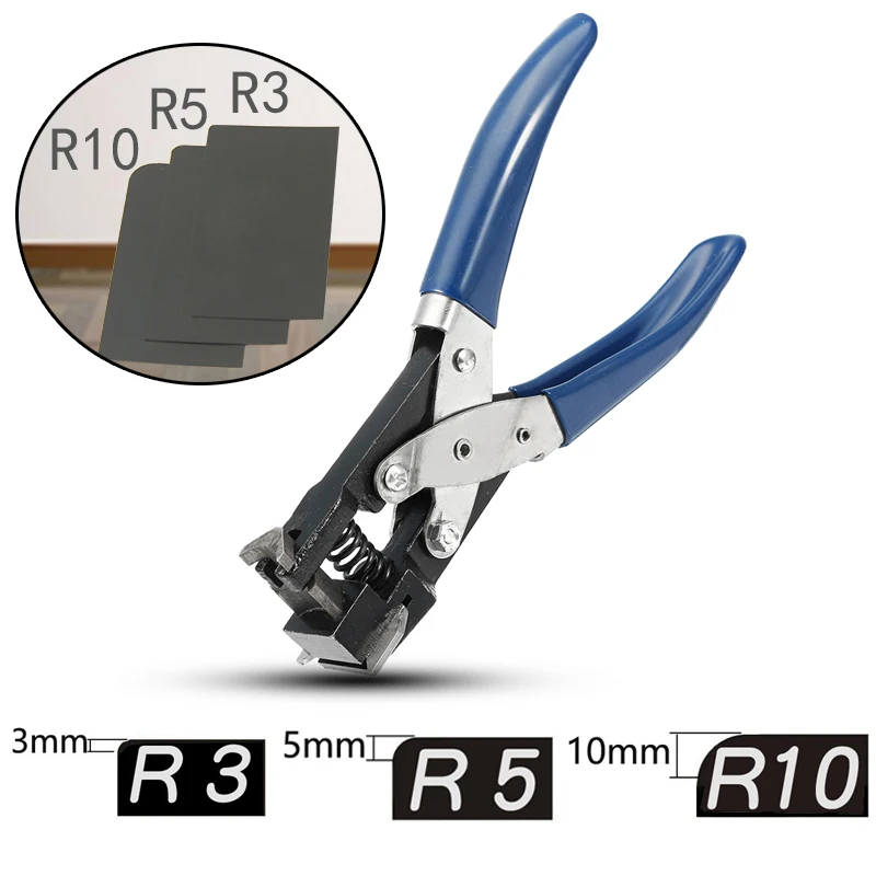 R3/R5Corner Hole Punch Corner Rounder Punch Cutter for PVC Card Tag Photo Heavy Duty Clipper Approx 1/8