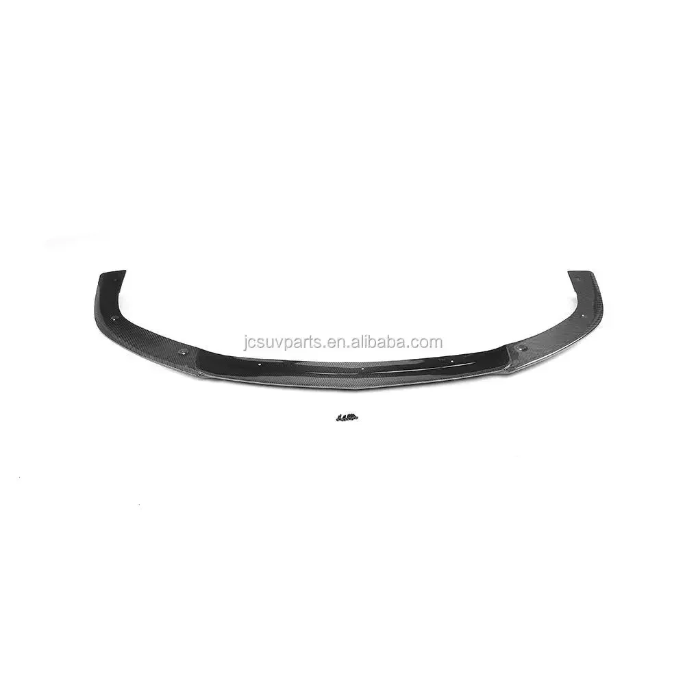 B Style Carbon Fiber W218 Front Bumper Lip for Mercedes-Benz CLS-Class W218 CLS63 AMG 15-17