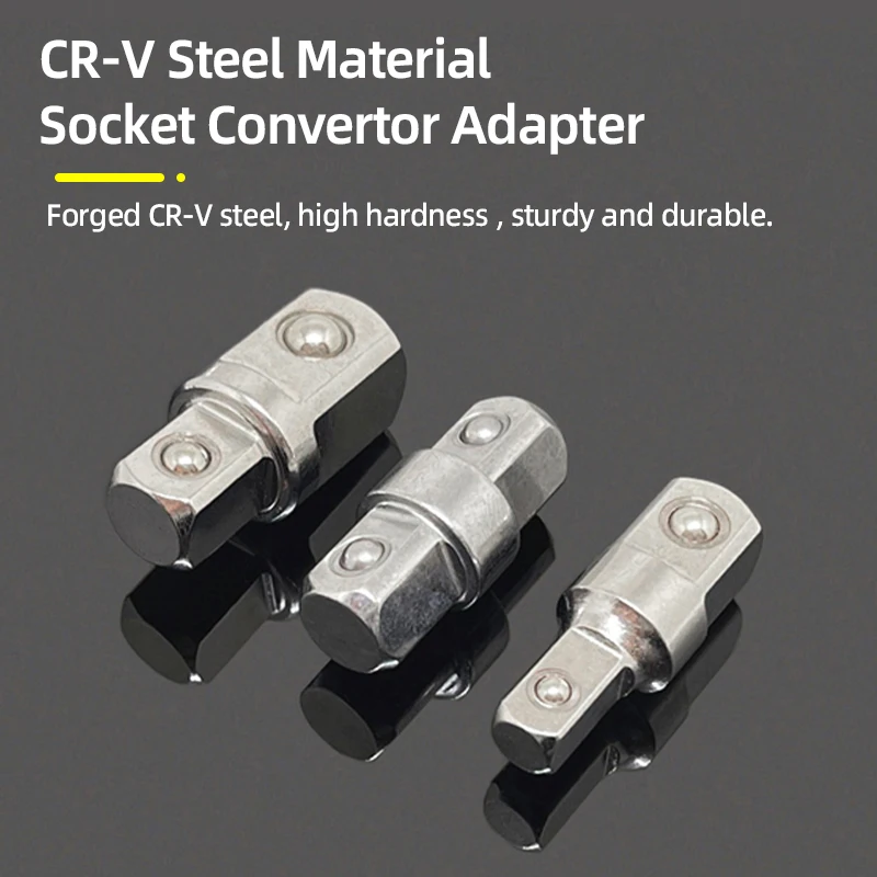 Socket adapter Converter Reducer Set 3/8 To 1/2 3/8 1/4 1/2 To 1/2 Impact Drive Ratchet Wrench Socket Adaptor Repair Hand Tool